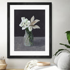 White Blooms by Pamela Munger on GIANT ART - bouquet
