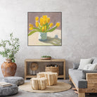 Sunny Tulips by Pamela Munger on GIANT ART - cream botanical