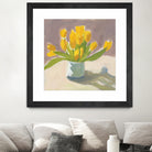 Sunny Tulips by Pamela Munger on GIANT ART - cream botanical