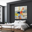 Island Fiesta by Silvia Vassileva on GIANT ART - black abstract