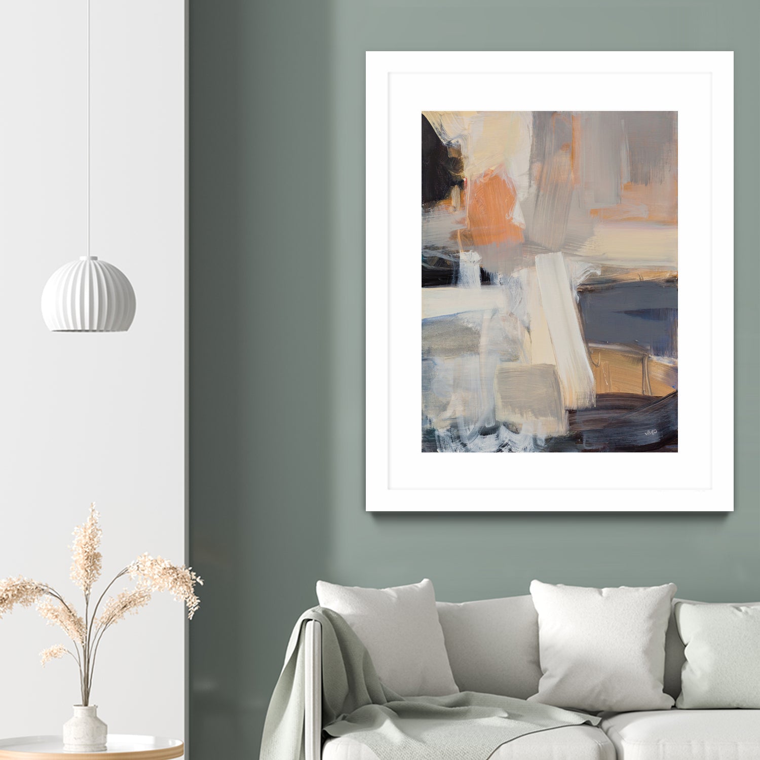Beale Street Abstract I by Julia Purinton on GIANT ART - orange abstract
