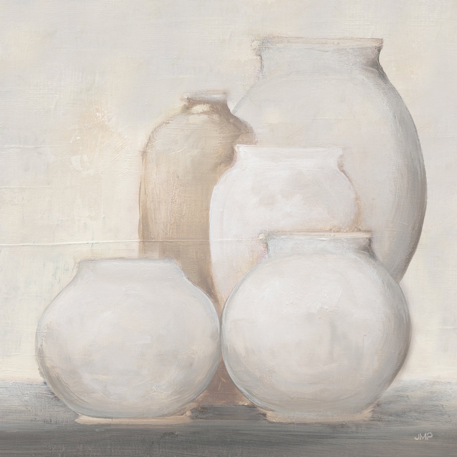 Farmhouse Vases by JULIA PURINTON on GIANT ART - white figurative farmhouse