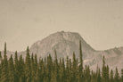 Mountainous IV by Nathan Larson on GIANT ART - brown