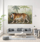 Prowl II by Julia Purinton on GIANT ART - beige