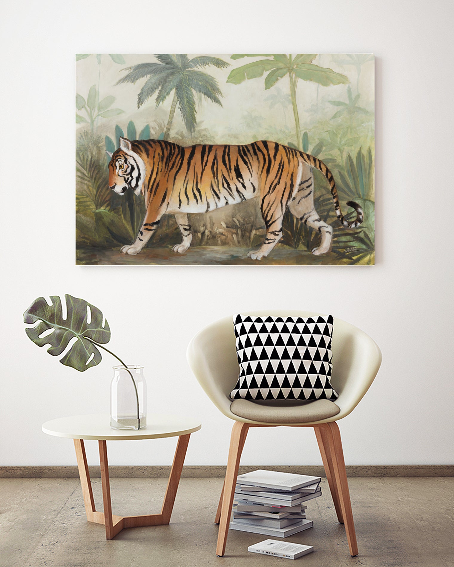 Prowl II by Julia Purinton on GIANT ART - beige