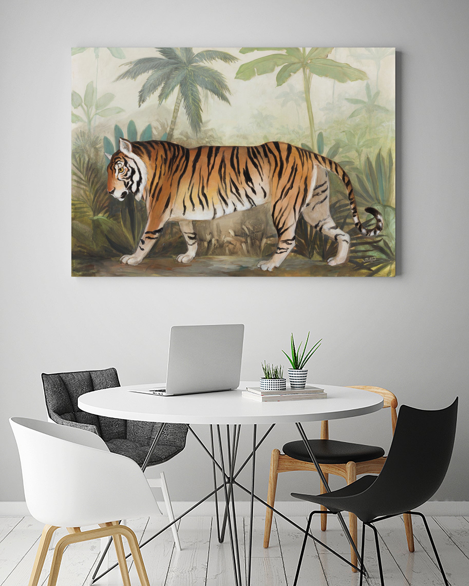 Prowl II by Julia Purinton on GIANT ART - beige