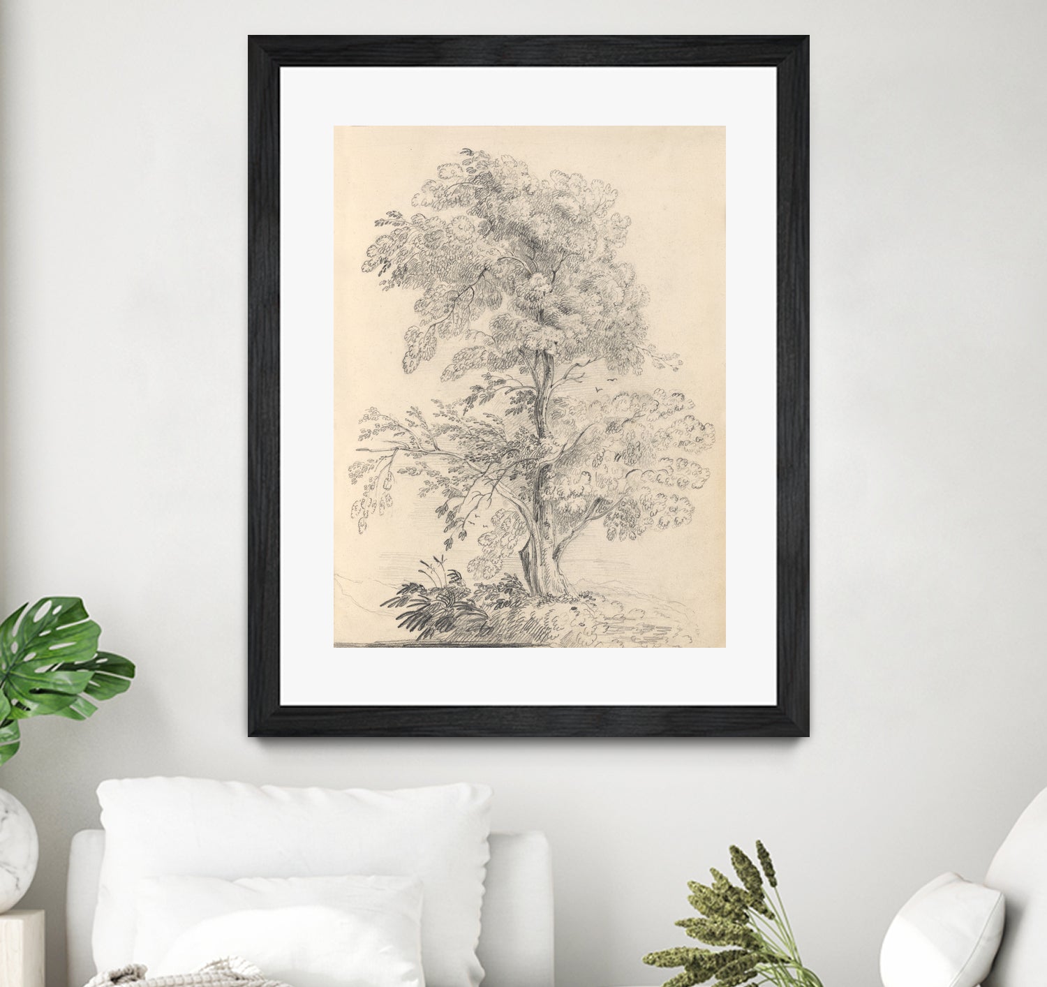 Tree Sketch by Wild Apple Portfolio on GIANT ART - abstract