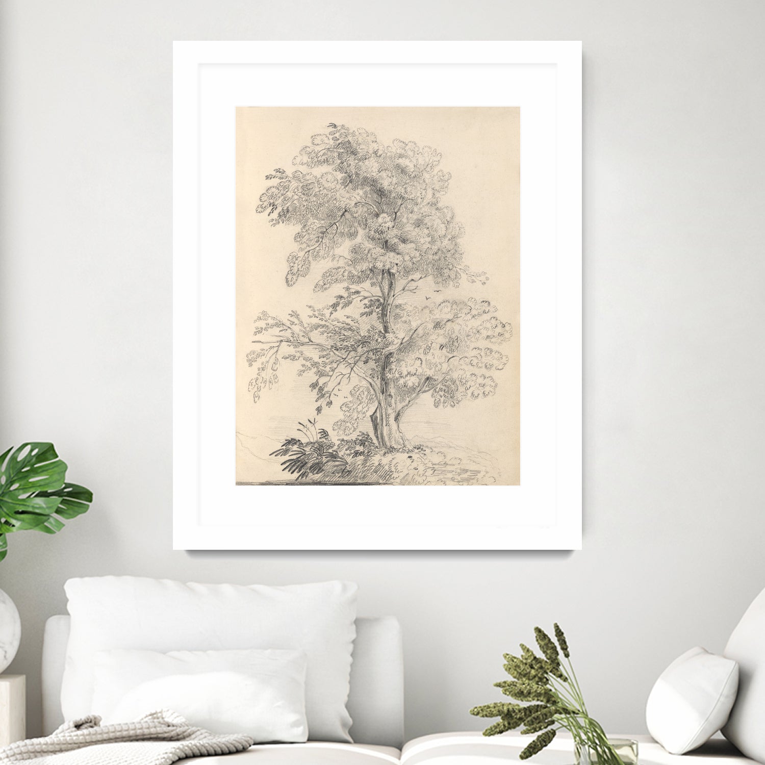 Tree Sketch by Wild Apple Portfolio on GIANT ART - abstract