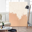 Just Peachy by Sarah Adams on GIANT ART - orange abstract