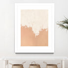 Just Peachy by Sarah Adams on GIANT ART - orange abstract