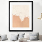 Just Peachy by Sarah Adams on GIANT ART - orange abstract