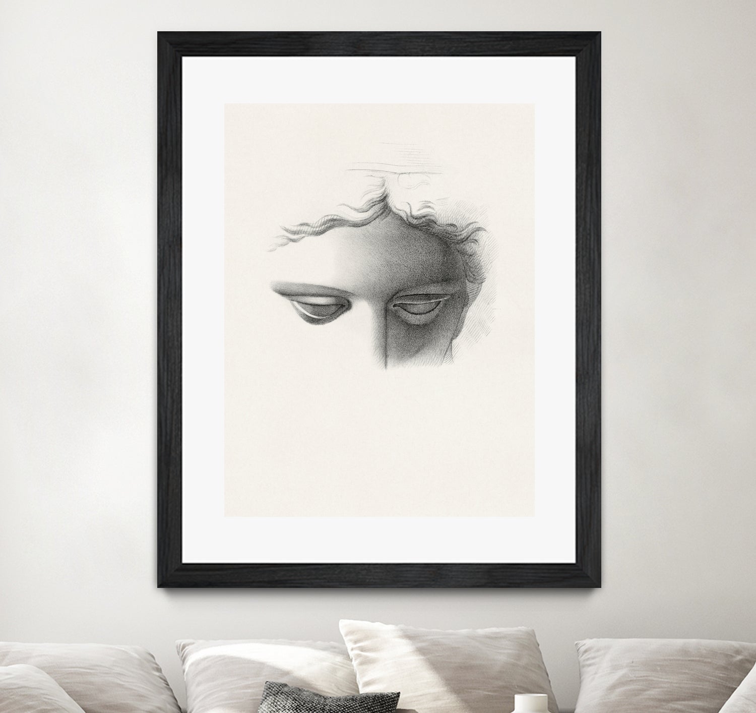 Classic Reverie by Wild Apple Portfolio on GIANT ART - grey figurative