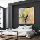 Lemon Grove by Silvia Vassileva on GIANT ART - black abstract