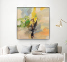 Lemon Grove by Silvia Vassileva on GIANT ART - black abstract