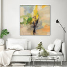 Lemon Grove by Silvia Vassileva on GIANT ART - black abstract