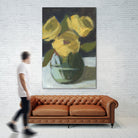 Trio by Pamela Munger on GIANT ART - grey botanical