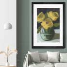 Trio by Pamela Munger on GIANT ART - grey botanical