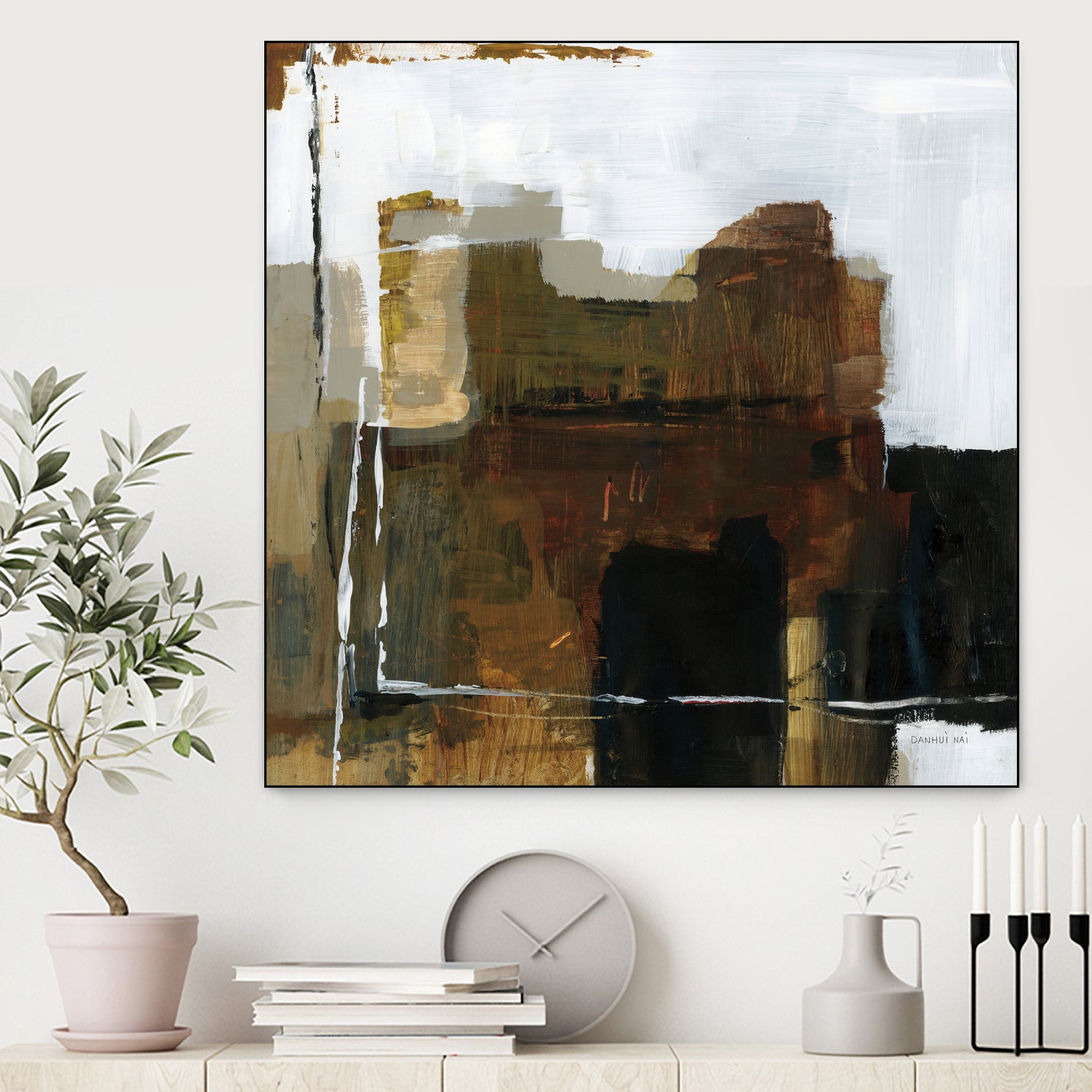 Natural Abstract I by Danhui Nai on GIANT ART - abstract