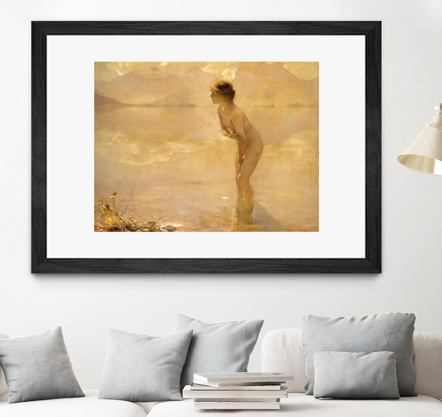 September Morn by Paul Chabas on GIANT ART - figurative