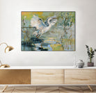 Shoreline Bird 1 by Dusza on GIANT ART - purple landscapes