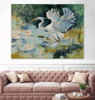 Shoreline Bird 2 by Dusza on GIANT ART - purple landscapes