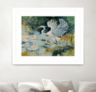 Shoreline Bird 2 by Dusza on GIANT ART - purple landscapes