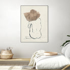 Girl with Floppy Hat by Chloe Elliott on GIANT ART - figurative figurative