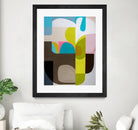 Tangled Sky and Garden by Marion Griese on GIANT ART - green abstract