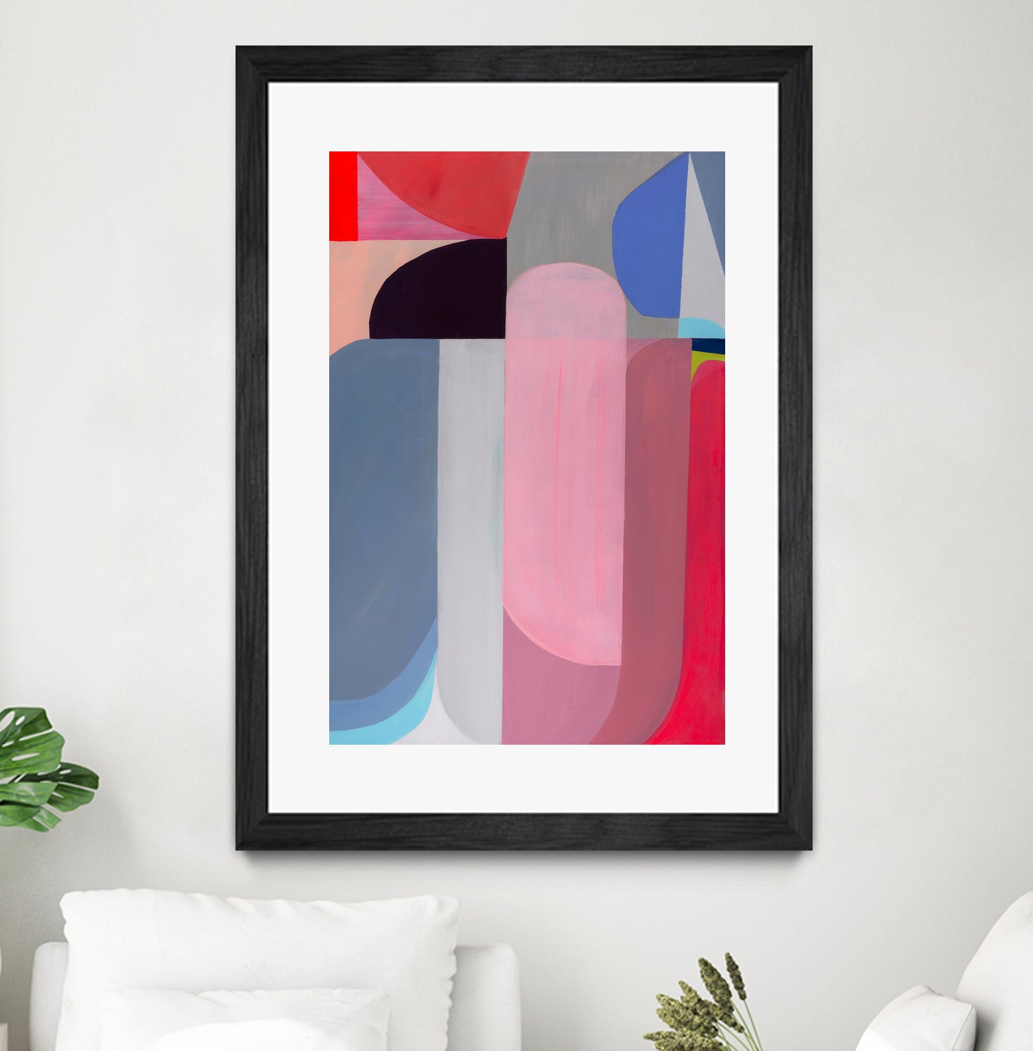 Traumerei by Marion Griese on GIANT ART - pink abstract