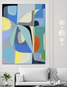 Window of Peace by Marion Griese on GIANT ART - orange abstract