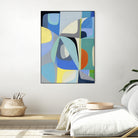 Window of Peace by Marion Griese on GIANT ART - orange abstract