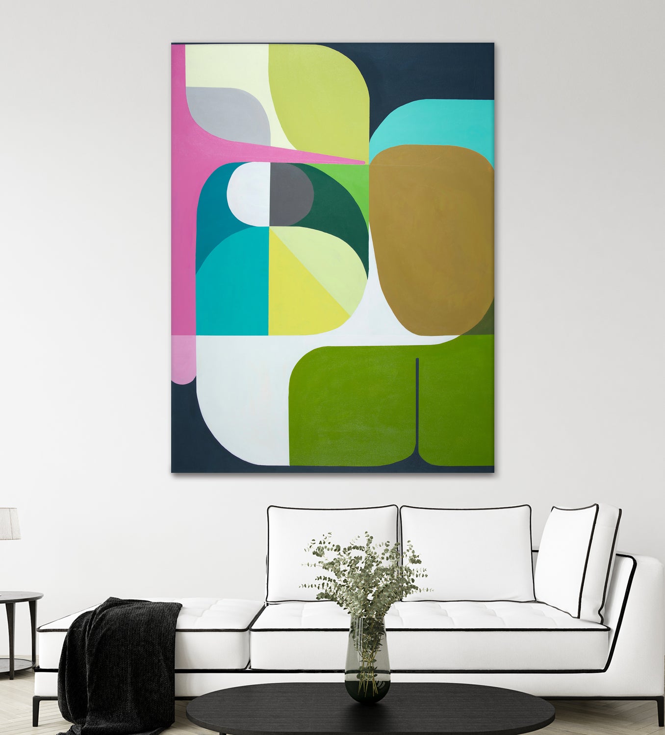 Journey by Marion Griese on GIANT ART - green abstract