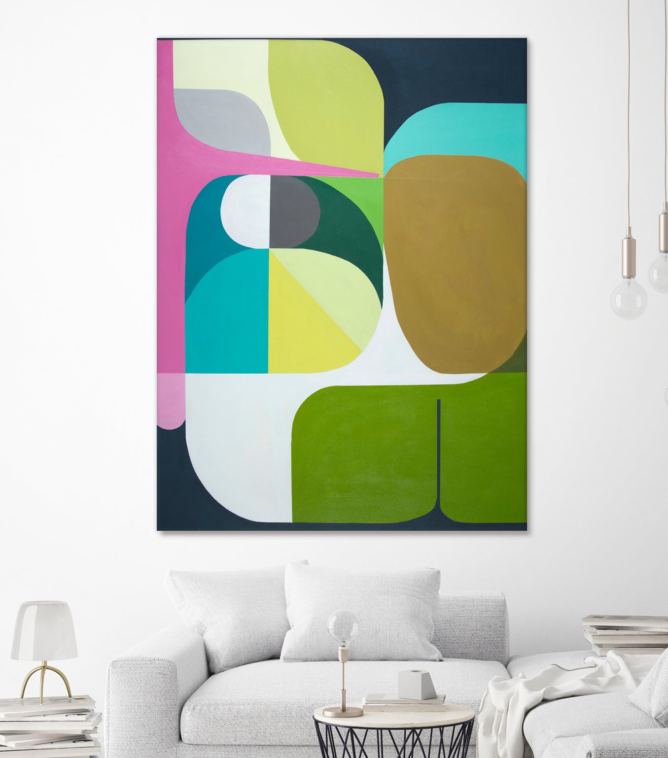 Journey by Marion Griese on GIANT ART - green abstract