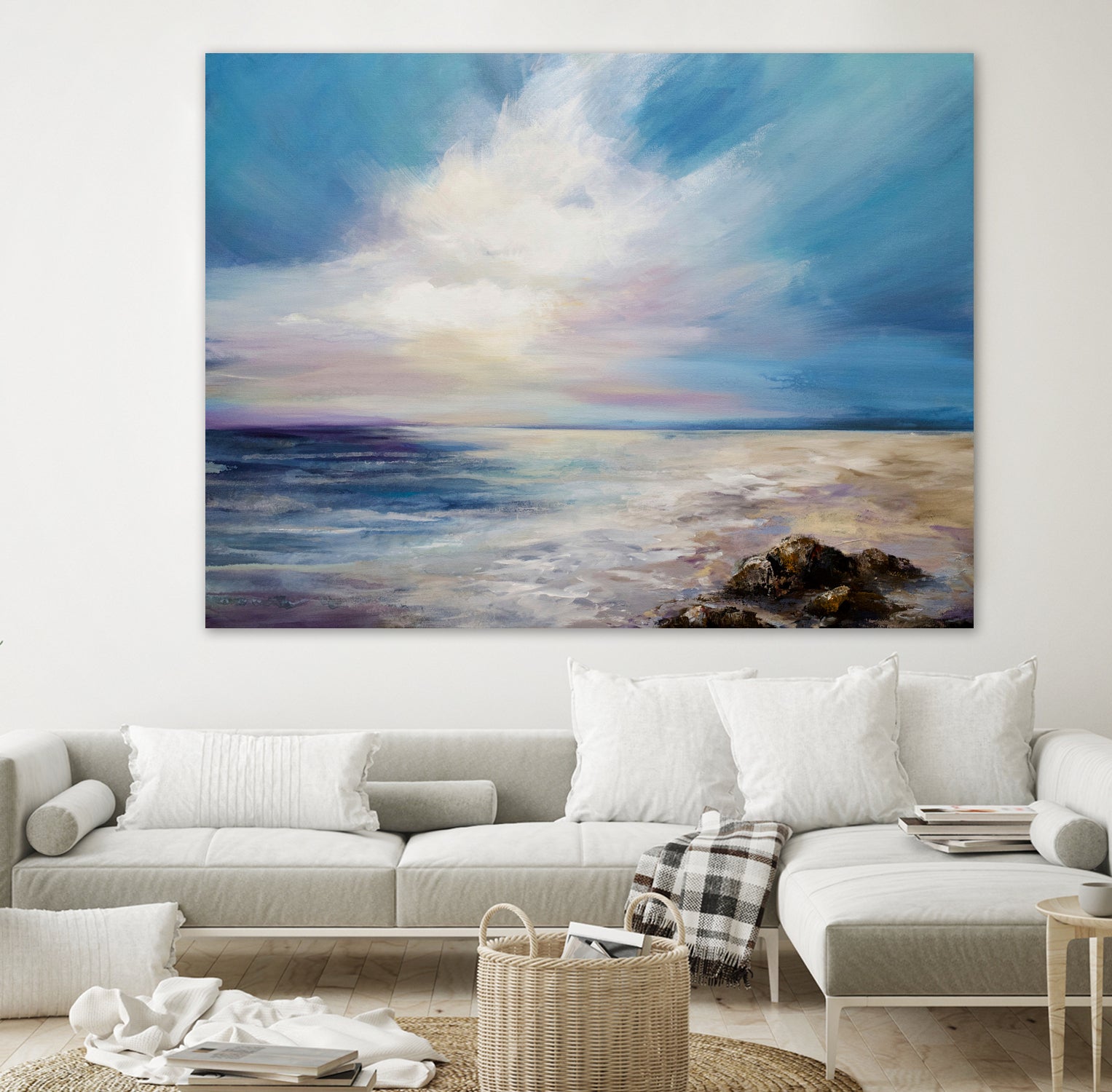 Blush of Dawn by Karen Hale on GIANT ART - gold landscapes