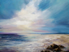 Blush of Dawn by Karen Hale on GIANT ART - gold landscapes