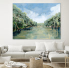 Murray River by Meredith Howse on GIANT ART - green abstracts