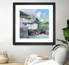 Port Isaac by Meredith Howse on GIANT ART - gray landscapes