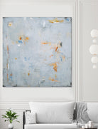 Abstract In Blue 2 by Jodi Major on GIANT ART - brown contemporary