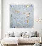 Abstract In Blue 2 by Jodi Major on GIANT ART - brown contemporary