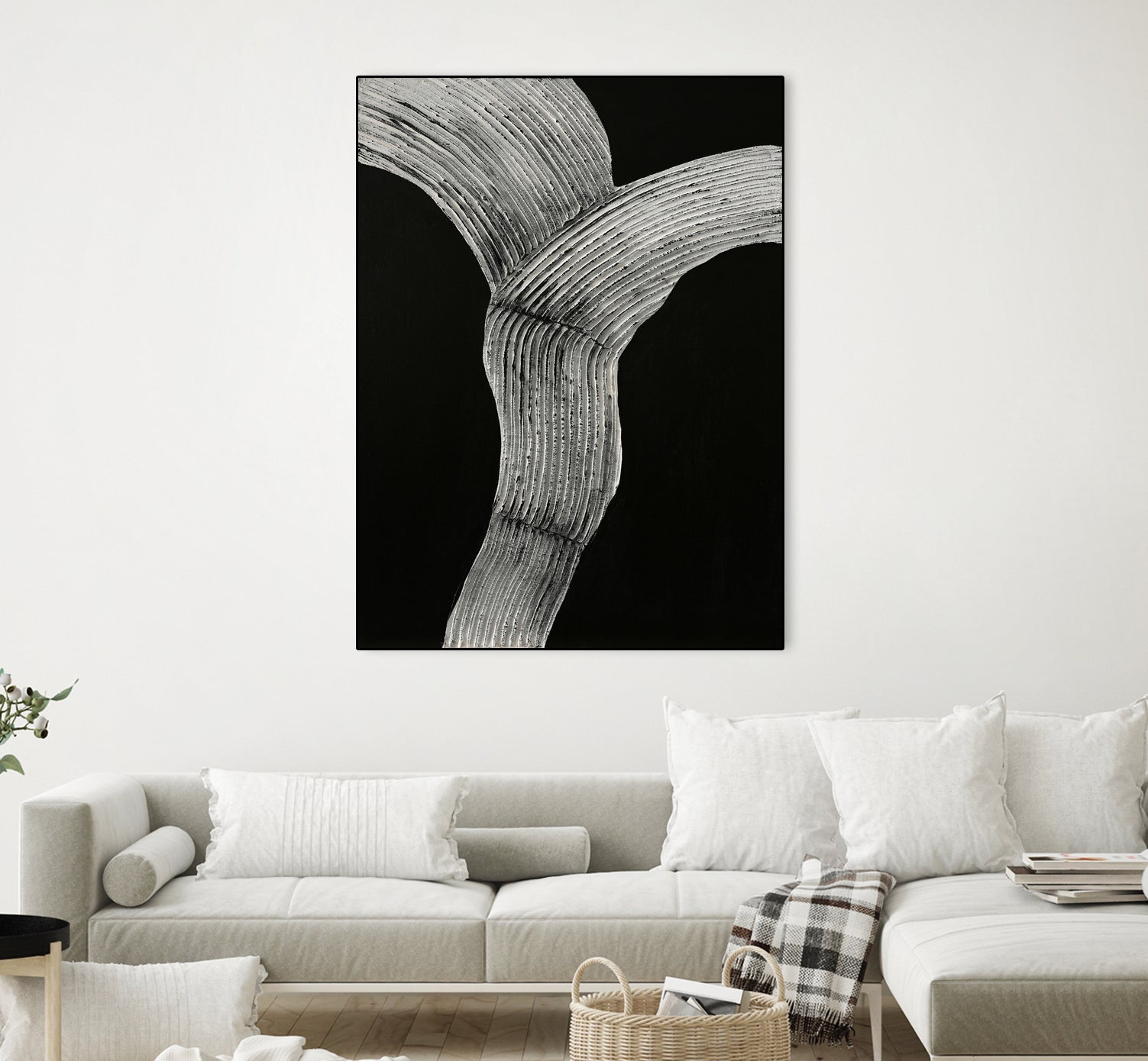 Raw Shape 2 by Design Fabrikken on GIANT ART - gray abstracts