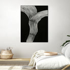 Raw Shape 2 by Design Fabrikken on GIANT ART - gray abstracts