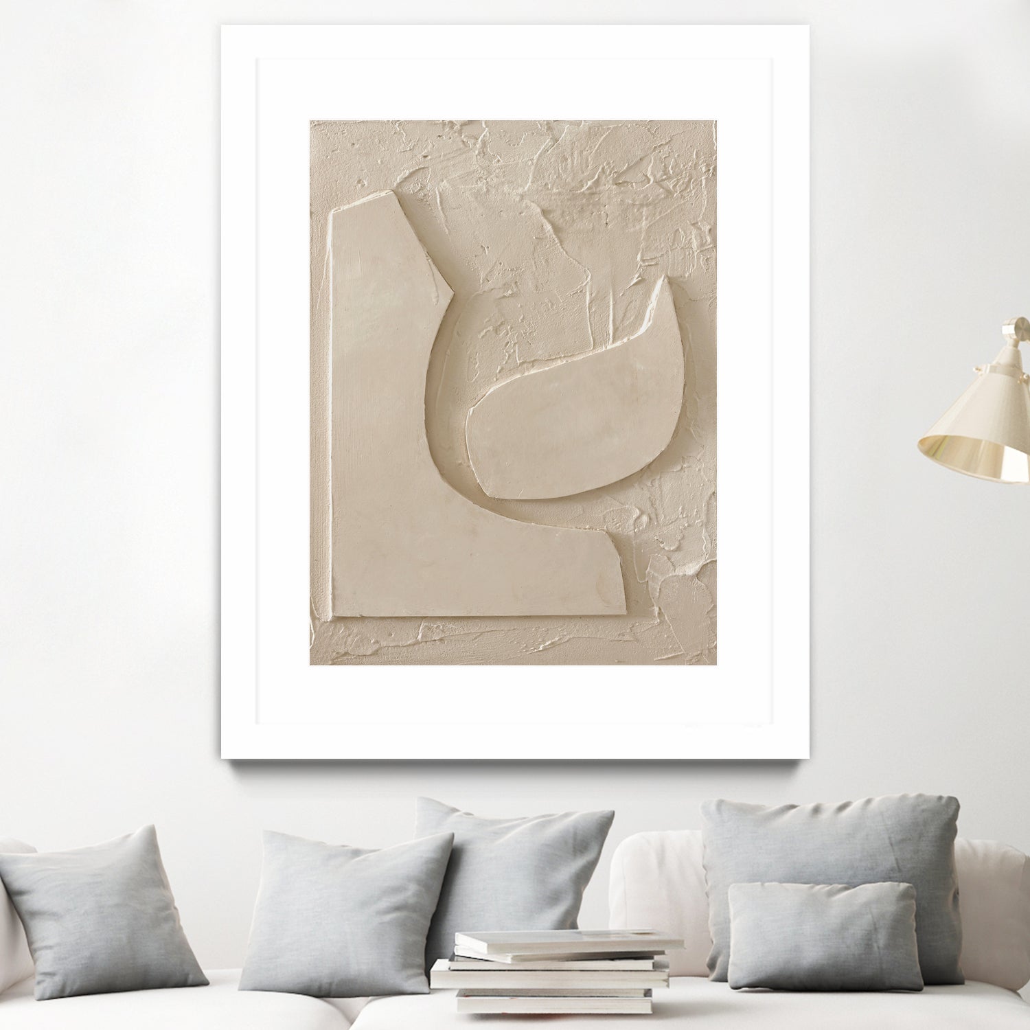 The Simple 2 by Design Fabrikken on GIANT ART - gray abstracts