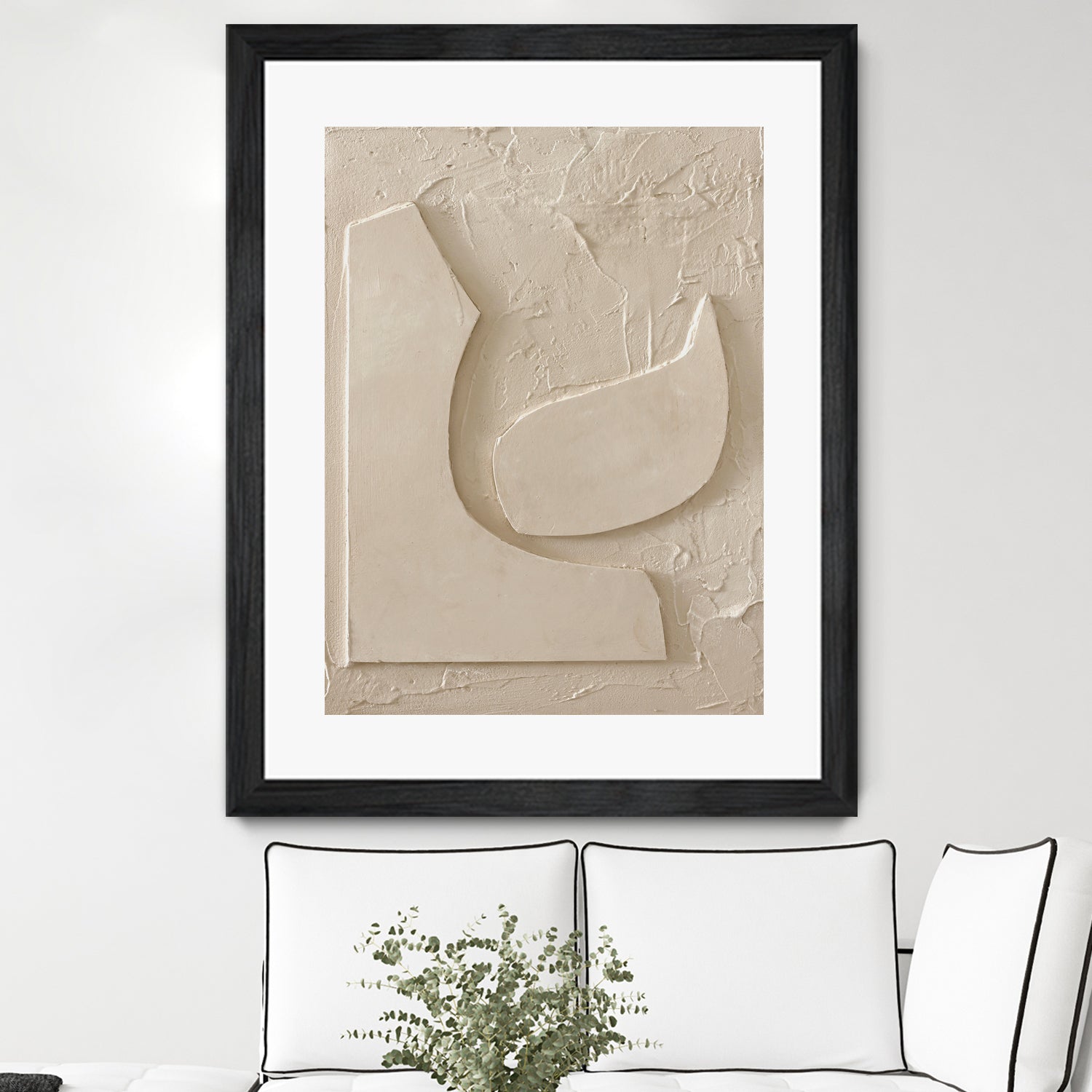 The Simple 2 by Design Fabrikken on GIANT ART - gray abstracts