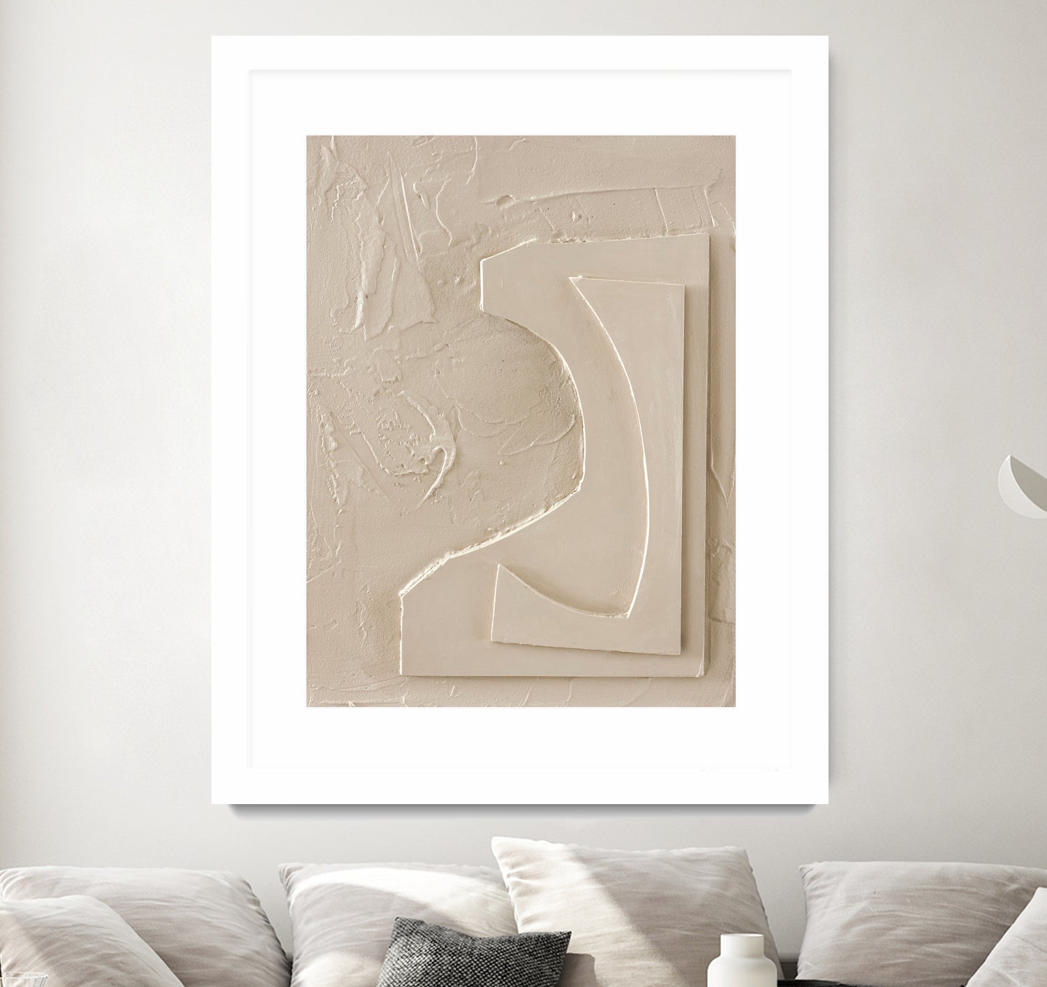 The Simple 1 by Design Fabrikken on GIANT ART - white abstracts