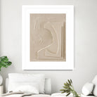 The Simple 1 by Design Fabrikken on GIANT ART - white abstracts