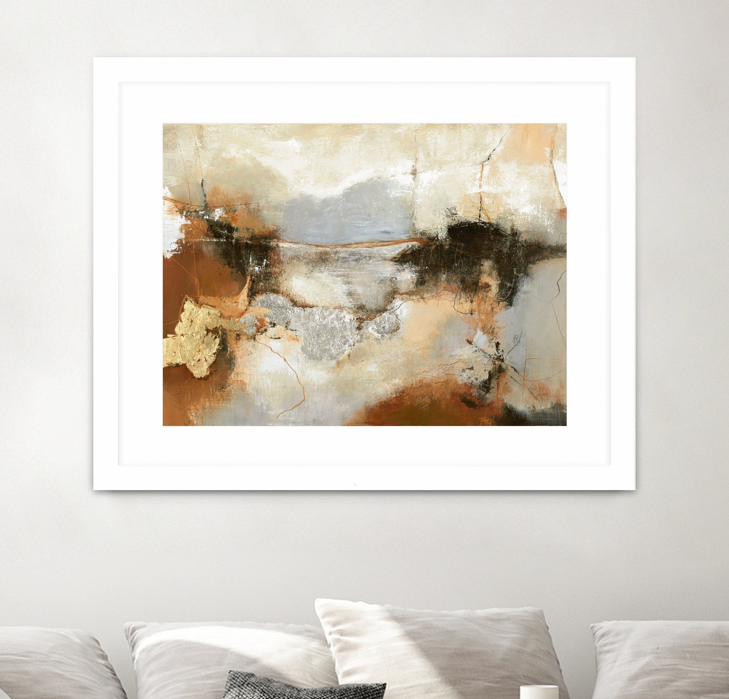 Rusty by Design Fabrikken on GIANT ART - brown abstracts