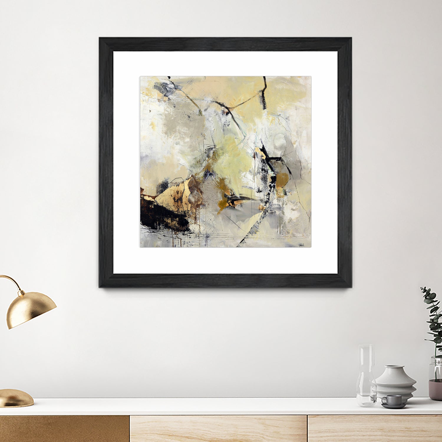 Summerwind by Design Fabrikken on GIANT ART - white abstracts