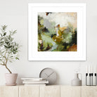 Evergreen 1 by Design Fabrikken on GIANT ART - gold floral/still life