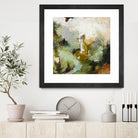 Evergreen 1 by Design Fabrikken on GIANT ART - gold floral/still life