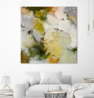 Evergreen 2 by Design Fabrikken on GIANT ART - gold floral/still life